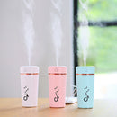 LED Mini Portable Car Humidifier Air Purifier Freshener Essential Oil DiffuserOZ