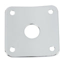2 Pcs 35MMx35MM Metal Square Guitar Jack Plates JackPlate Cover for LP Elec