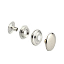 100pcs 15MM Stainless Steel Fastener Snap Press Stud Button Marine Boat Canvas