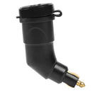 Motorcycle 3.1A Dual USB Charger with Blue Indicator for BMW Hella DIN Plug C