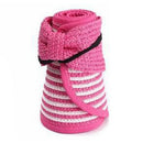 Kids Child Girls Summer Wide Brim Cap Roll Up Foldable Sun Beach Straw Viso