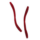 100Pcs Soft Earthworm Fishing Bait Worm Lures Hooks Baits Red