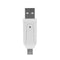 USB2.0 Micro USB OTG Card Reader for TF SD Memery Card for PC Phone (White)