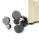 100Pcs Furniture Felt Pad Round Heavy Duty Nail-On Slider Glide Pad Floor P
