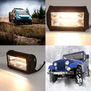 Car Truck LED Work Lamp Bar 5 inch 72W 8000LM IP67 Driving Off-road Strobe Light