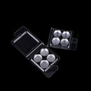 10 Set Empty Eyeshadow Palette Grade Plastic Pans DIY With 15mm Aluminium C T.AU
