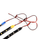 15 Bar LED 30cm Car Auto Flexible Grill Light Lamp Ribbon StripWaterproofBlue ï¼D