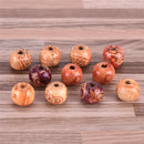 Rondelle Spacer Beads Craft Jewelry Making DIY Accessories Wood Buddha Fashi ME