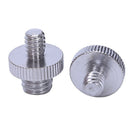 Camera Screw Adapter 1/4 inch Male to 1/4 inch Male Screw 1/4 Male to 3/8 M