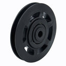 97mm Wearproof ABS Bearing Pulley Wheel Wire Rope Cable Lift Gym Equipment  G1V3
