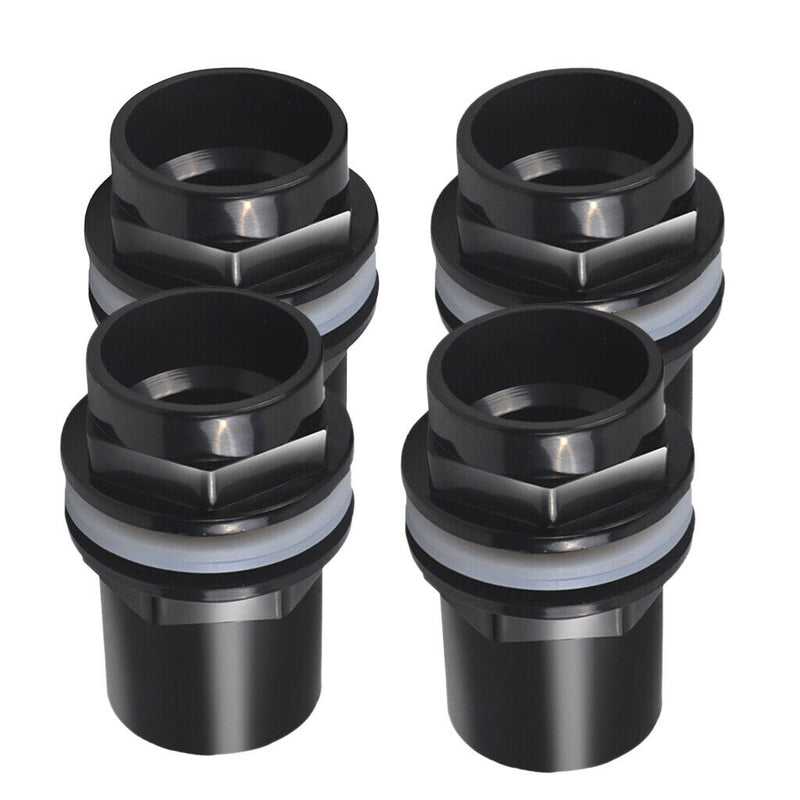 4 Pcs Durable Aquarium Fish Tank Connector Water Tube Pipe Joint Adapter, Easy