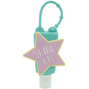 Cute Star Mermaid Silicone Case liquid Lotion Shower Holder With Empty Bot.AU