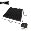 6 Pack Acoustic Panels Studio Foam Wedges 30x30x2.5cm