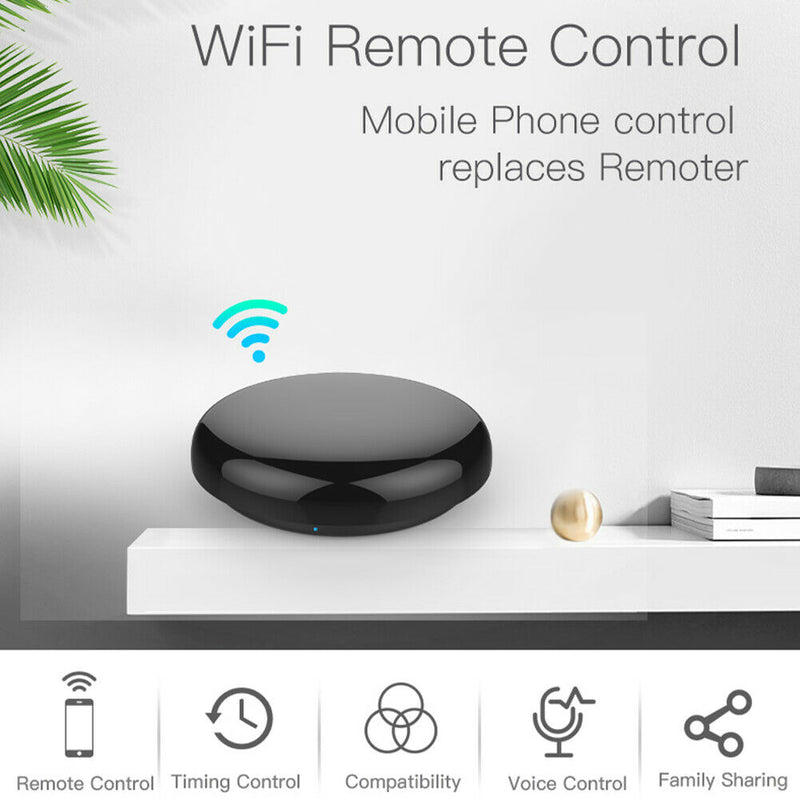 WiFi IR Remote Control Work with Alexa Google Home Assistant Smartphone A