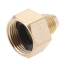2pcs Brass Adapter Garden Hose Connector for Pressure Washers 18mm & 22mm F to