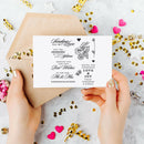 Greeting Word Silicone Transparent Seal Stamp for DIY Scrapbook Photo Album A