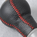 Real Leather 5-Speed Gear Shift Knob Cover fit for Peugeot 307 308 Citroen C2 C4