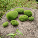 10x Mini Artificial Moss Balls Moss Stones Grass Turf Stones Fairy Garden A