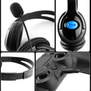 Wired Gaming Headset Headphones with Rotatable Microphone for PS4 Xbox One PC