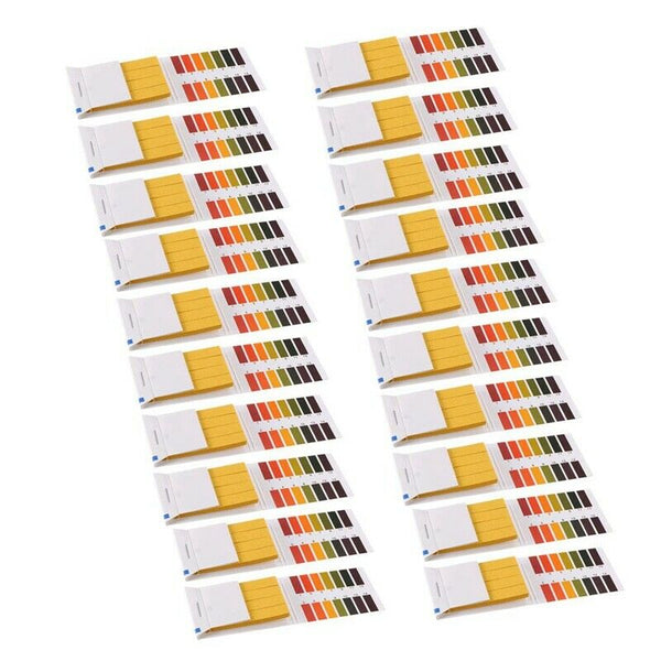 Ph Test Strips 1-14 in dicator Paper Lab Litmus Test 80 in 1 Kit for Water  B2N2