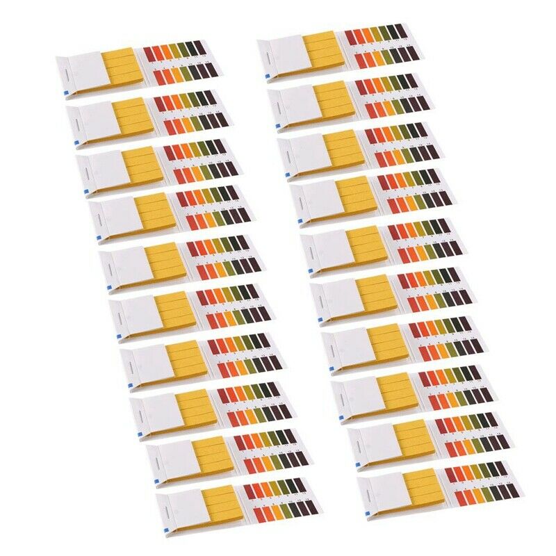 Ph Test Strips 1-14 in dicator Paper Lab Litmus Test 80 in 1 Kit for Water  B2N2