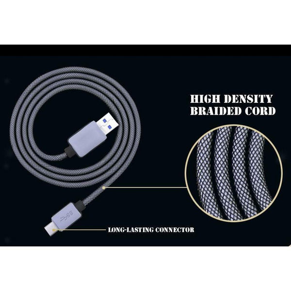USB-C Type-C 3.1 Fast Charging Cable Data Sync Charger Charging Cord 1.5m