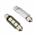 20PCS 3LED 5050 SMD C5W CANBUS Error Free Festoon Dome Light Lamp Bulbs White