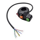 3 in1 Motorcycle Bike ATV Universal 7/8" Switch Horn Turn Signals On/Off Ligh JR