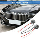 2pcs 1157 Car Bulb Holder Lamp Socket Adapter LED Light Wiring Connector
