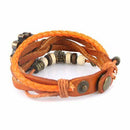 Retro Female Wrist Watch Bracelet Artificial Leather Strap Knit Wrap Around M3L9