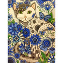 5D DIY Full Drill Diamond Painting Flowers Cat Cross Stitch Mosaic Kit