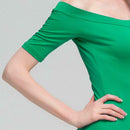 Sexy Women Off Shouder Bodycon Party Evening Cocktail Pencil Dress Green M A