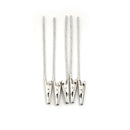 10Pcs Non-Insulated Electric Test Crocodile Metal Alligator Clips 10Cm Longs ME
