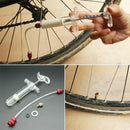 Tubeless Tyre Sealant Injector Tire Filling Removal Tool For Schrader/Prest