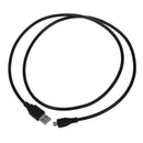Black Micro USB 2-in-1 Data Charging Cable compatible with Google Nexus 7,  B8W8