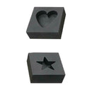 2x Graphite Ingot Mould Mold Melting Refining Scrap for Copper Brass Zinc