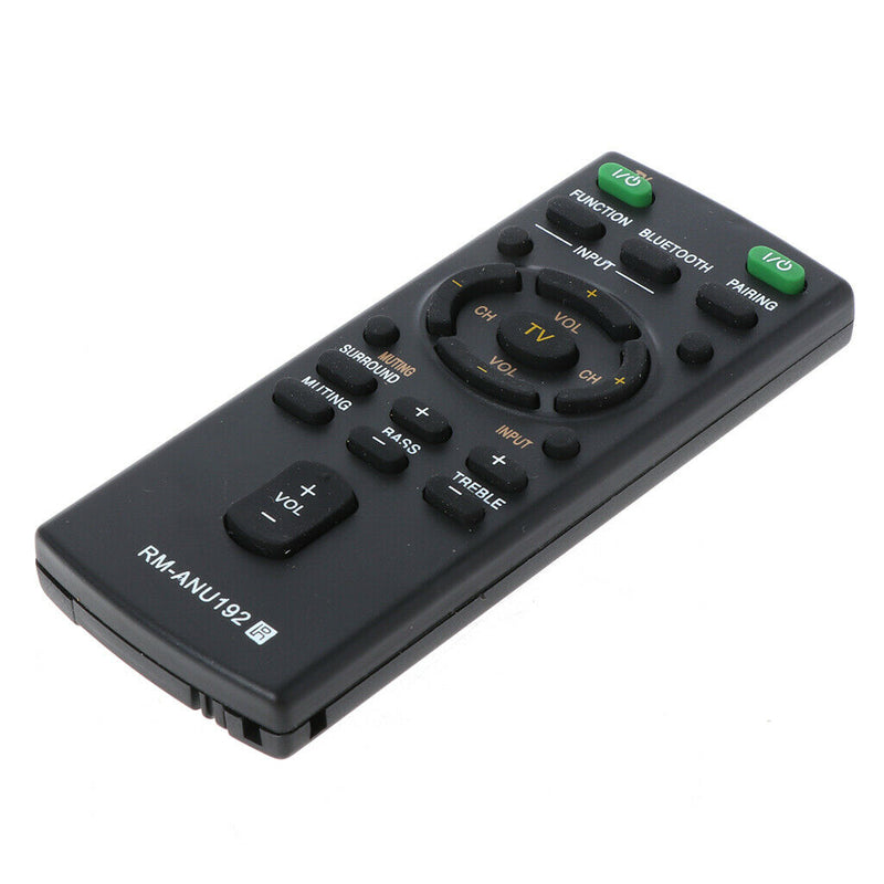 RM-ANU192 Remote Control for Sony Smart LCD LED TV HT-CT60BT SA-CT60BT SA-CT60