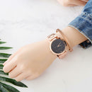Women Business Watches Luxury Ladies Star Sky Analog Quartz Wristwatches