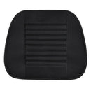 Bamboo Charcoal Car Seat Cover Four Season Auto Front Seat Cushion (Black) A