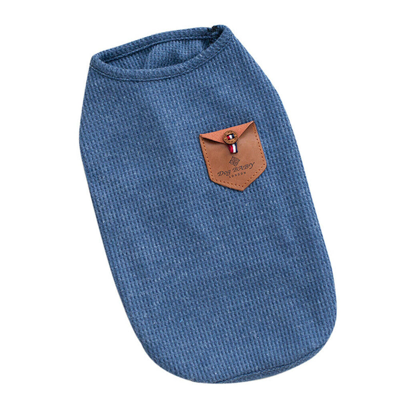 2pcs Cute Dog Korean Style T-shirt Clothes Summer Vest Puppy Costumes S L