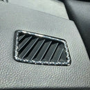 Carbon Fiber Side Air Vent Outlet Frame Trim For BMW E90 E92 Left Driving