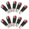 10x BNC Female Connector Cable Adapter Plug Jack Press