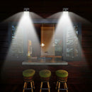 3 Modes Square LED Solar Wall Lamps Waterproof Motion Sensor Outdoor Lights
