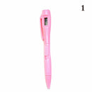 1X Creative Ballpoint Pen with Digital Watch Electronic Clock Student Fun-A Q4L3