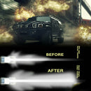 72W LED Work Light Bar Driving Lamp Fog Off Road Car Boat Truck