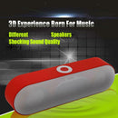 Portable Bluetooth Speaker Wireless Stereo Music Player FM Subwoofer Black