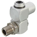 2x Air Hose Connector Quick Plug Connector Thread Rotary Positive Joint