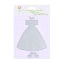 3pcs DIY Formal Dress Shape Cutting Die Scrapbooking Embossing Stencil Gift