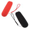 Black & Red Color Remote Control Silicone Cover Protector Dustproof for Sky Q