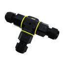 IP68 Waterproof Electrical Cable Wire 3 Pin Connector Outdoor Plug Socket BBE